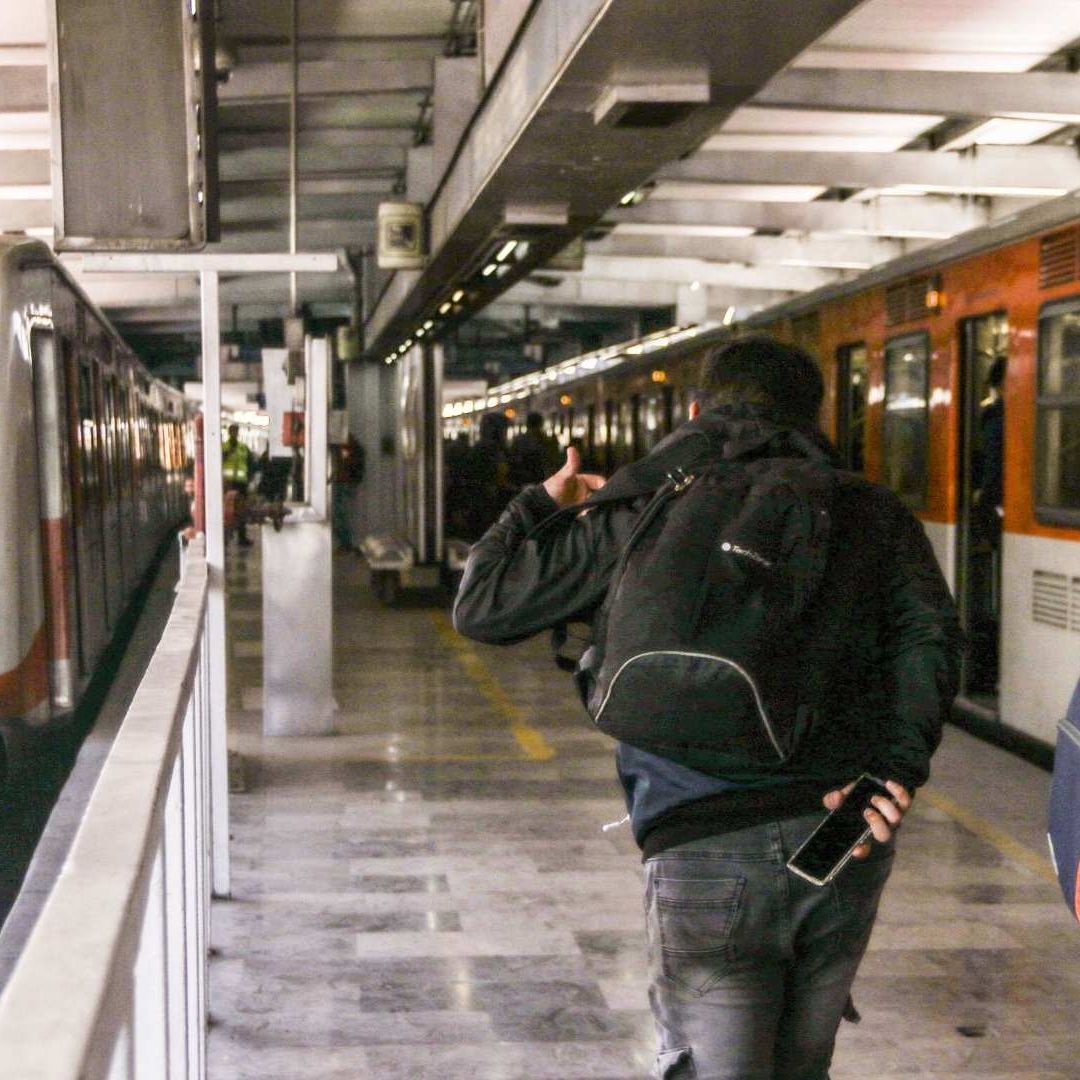 Usuarios del Metro de la CDMX