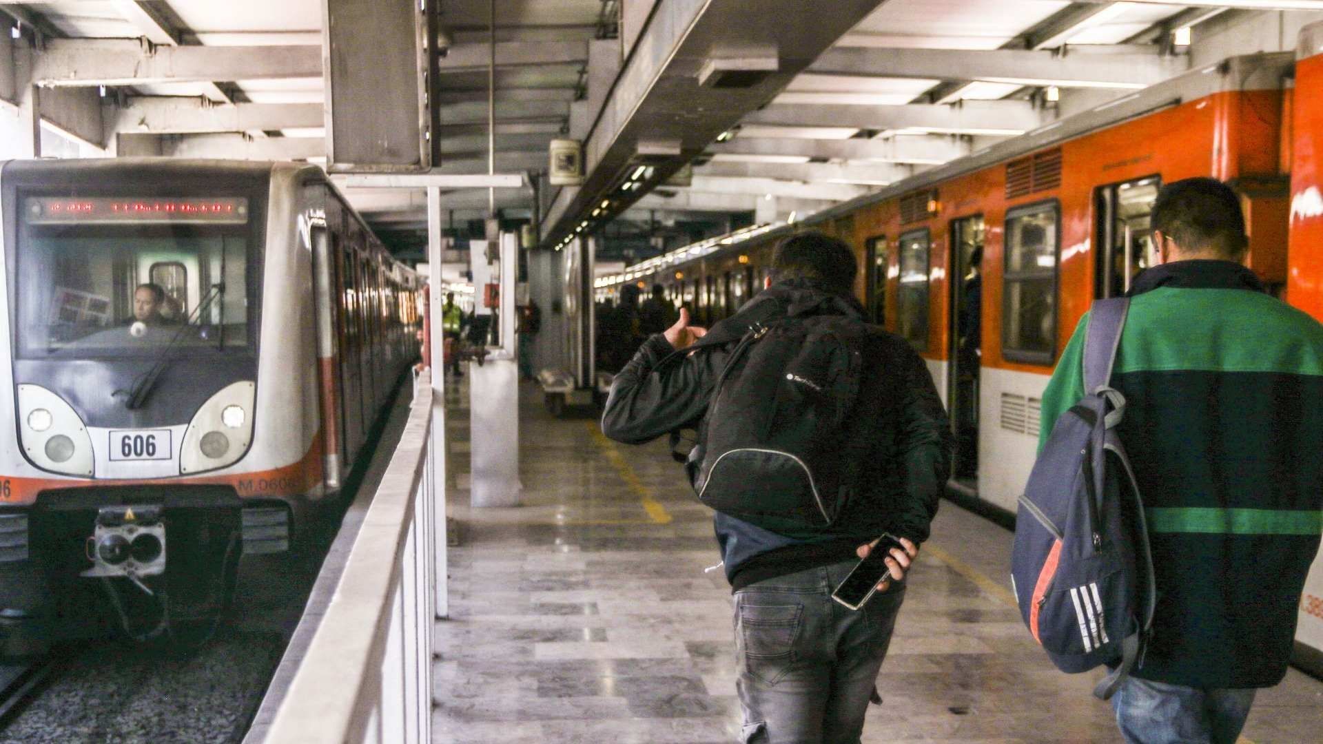 Usuarios del Metro de la CDMX