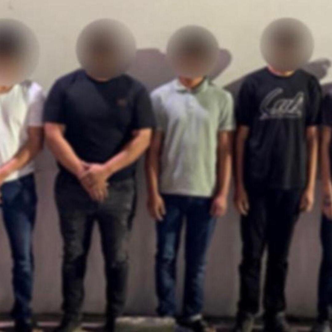 Siete Personas Fueron Detenidas con Armas, Cargadores y Cartuchos en Culiacán, Sinaloa. Foto: N+