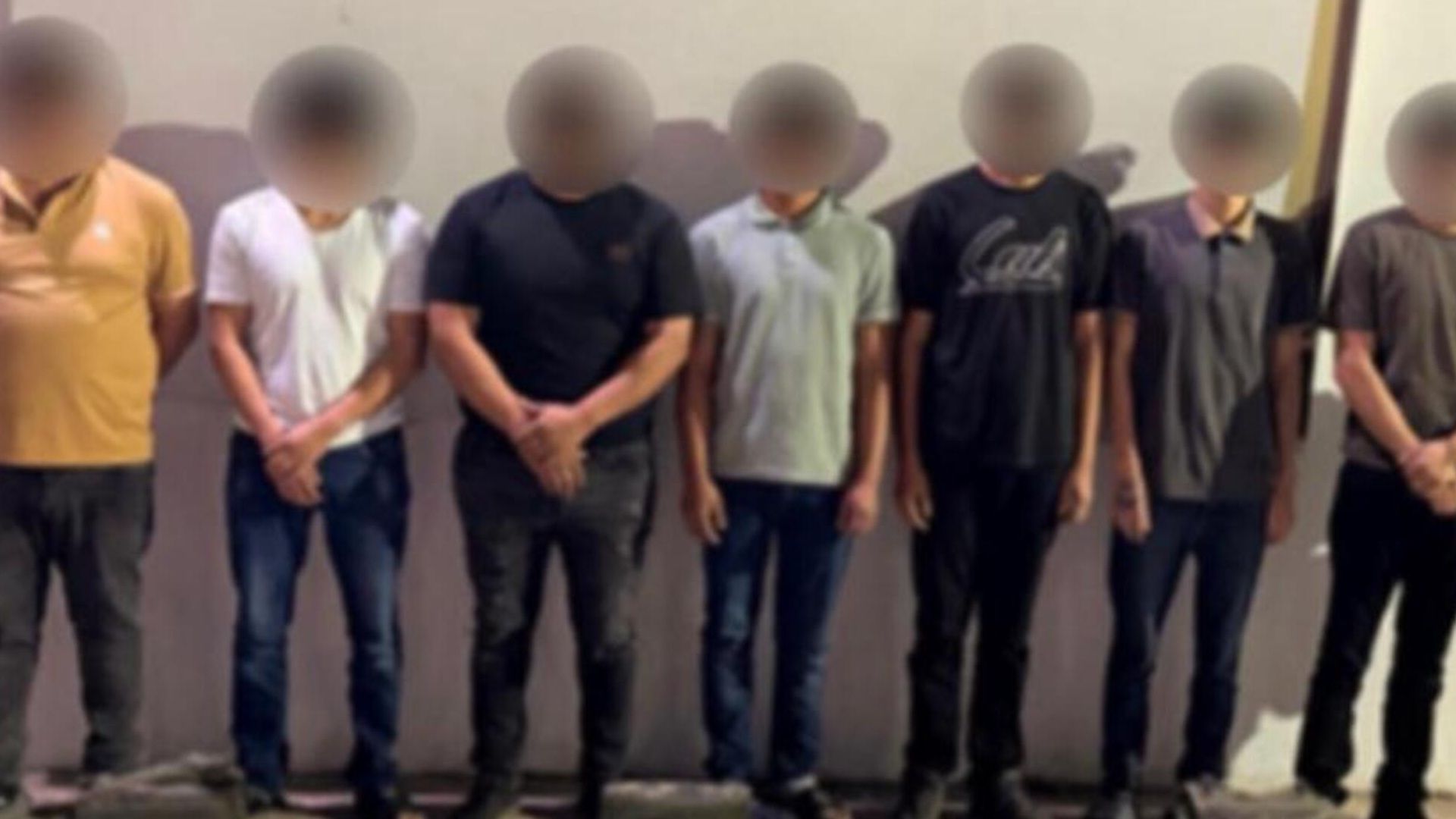 Siete Personas Fueron Detenidas con Armas, Cargadores y Cartuchos en Culiacán, Sinaloa. Foto: N+