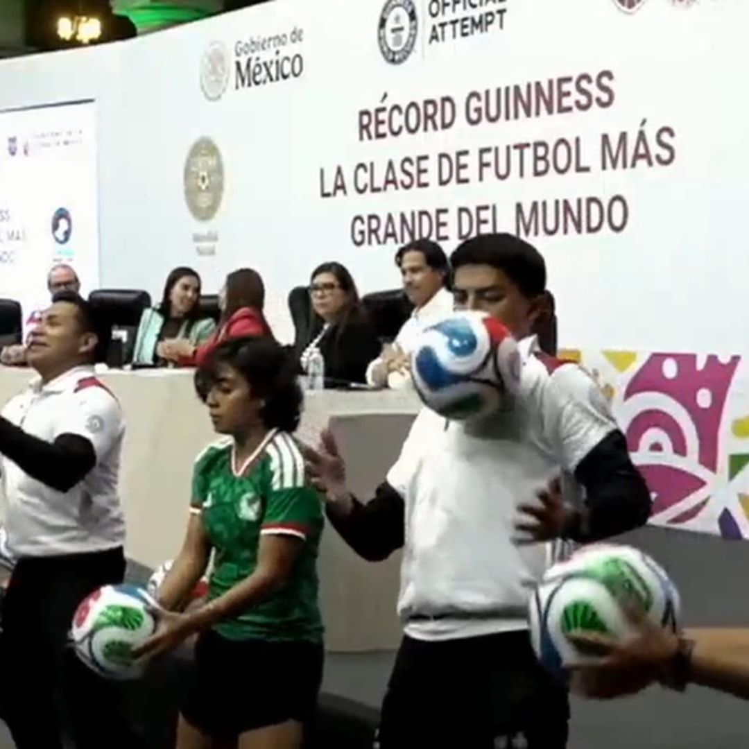 CDMX Busca Romper Récord Guinness por la "Clase de Futbol Más Grande del Mundo”
