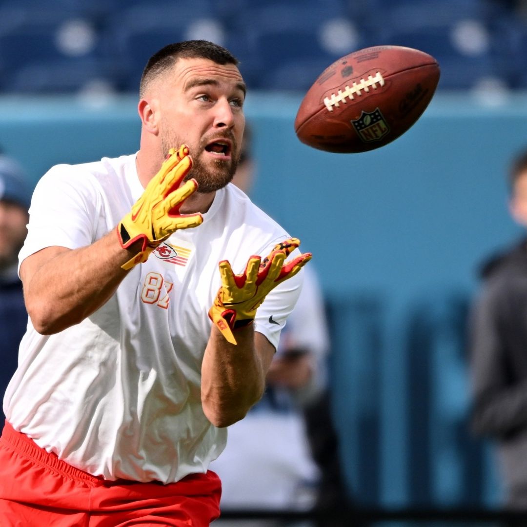 Travis Kelce, de 38 años de edad, ha ganado tres Super Bowls con los Jefes de Kansas City. Foto: Reuters