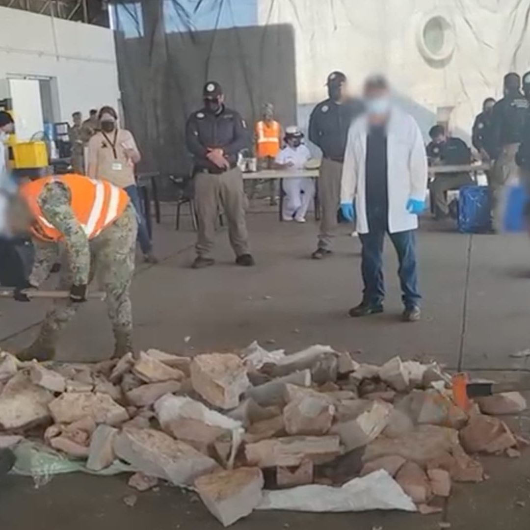Aseguran Casi 220 Kilos de Presunta Droga en el Puerto de Veracruz