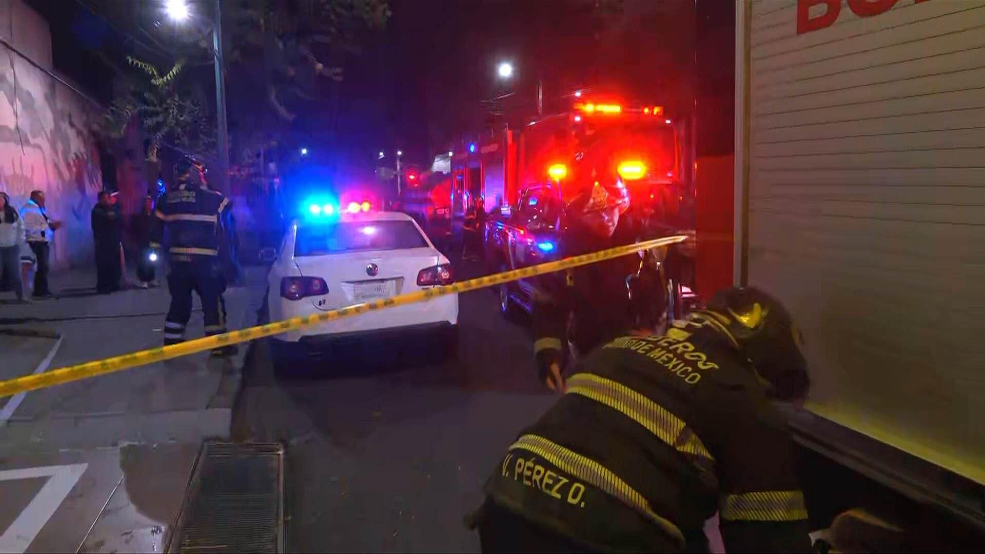 Atienden Fuerte Incendio en Inmueble de la Colonia Doctores en CDMX ...