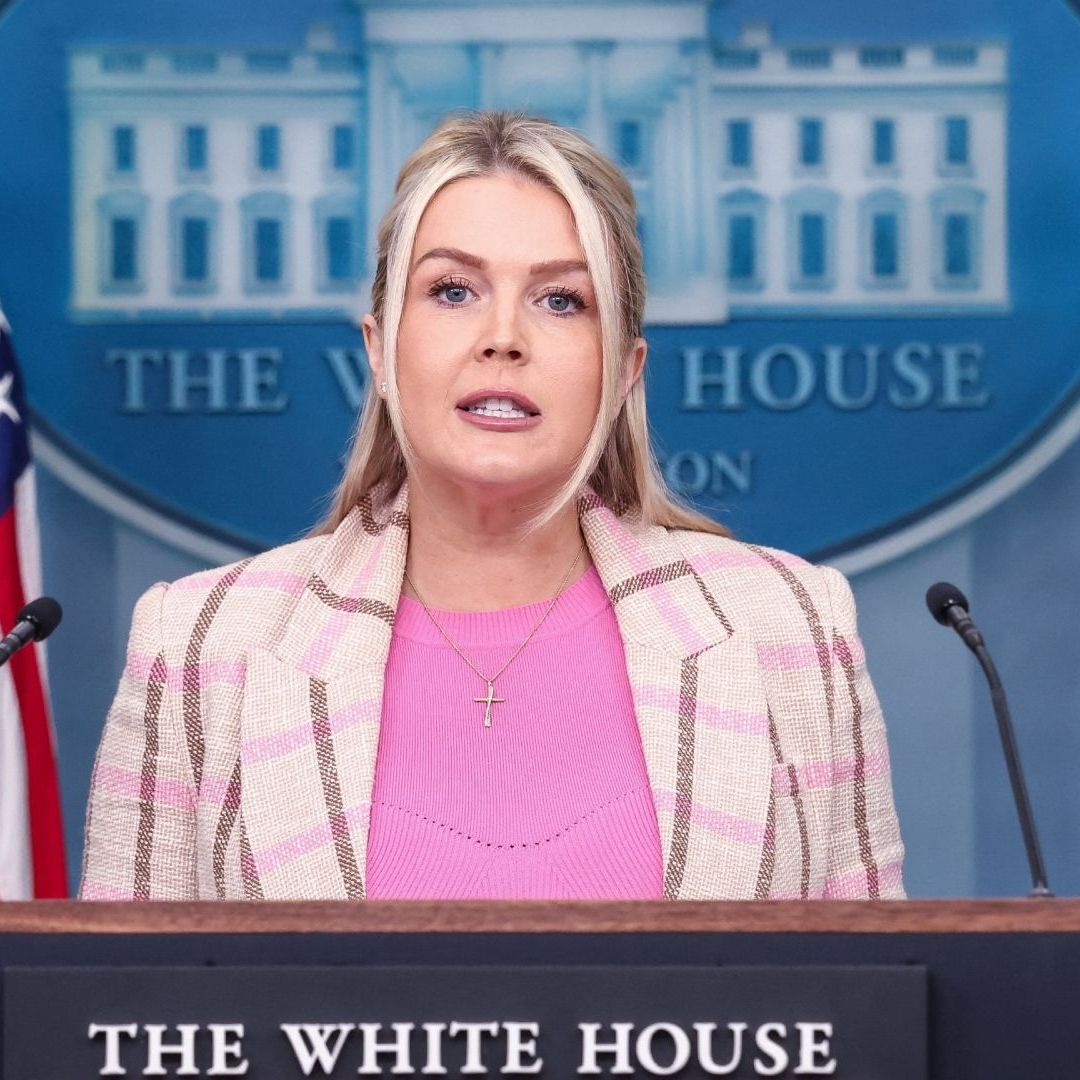 La portavoz de la Casa Blanca, Karoline Leavitt.