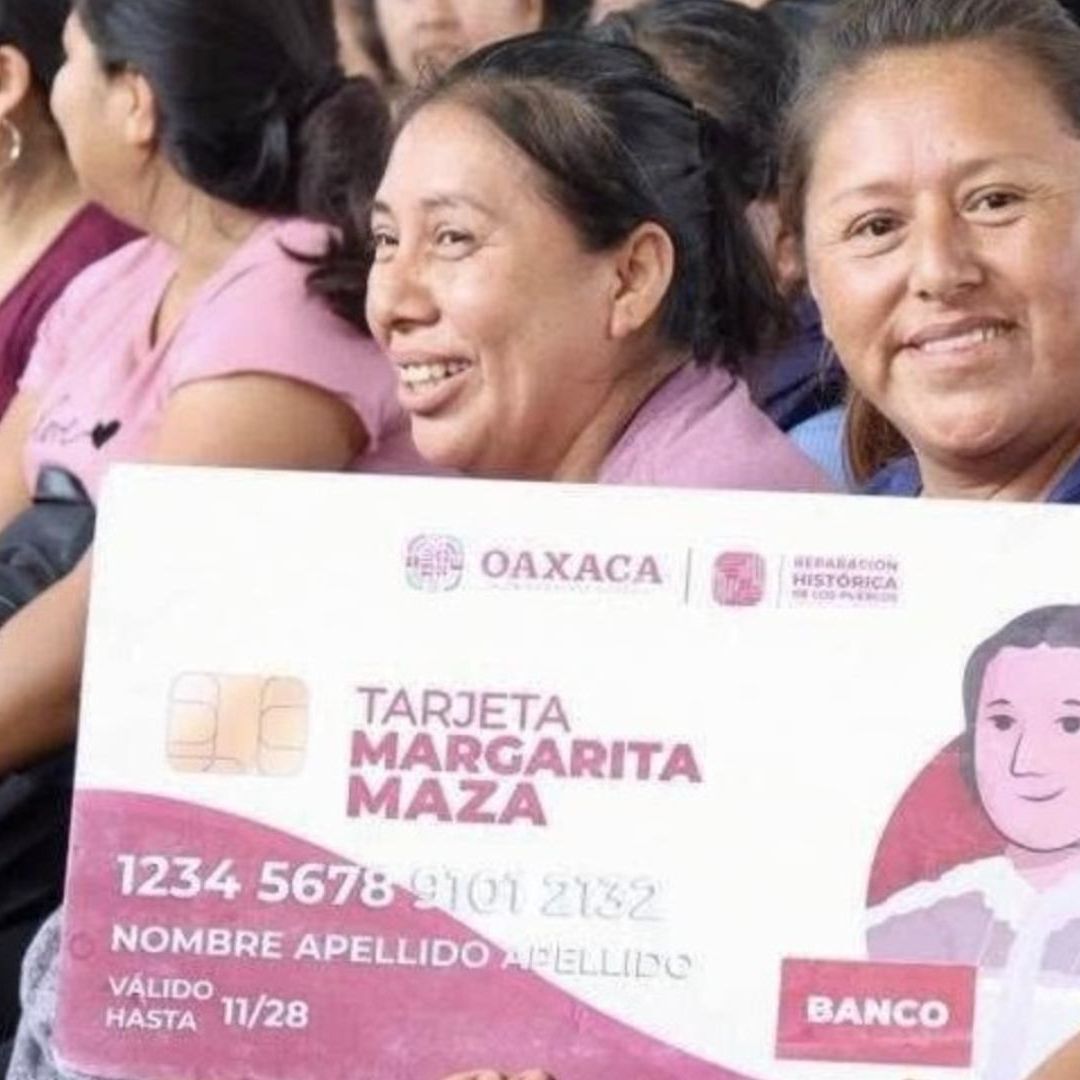 Registro Tarjeta Margarita Maza Oaxaca 2026
