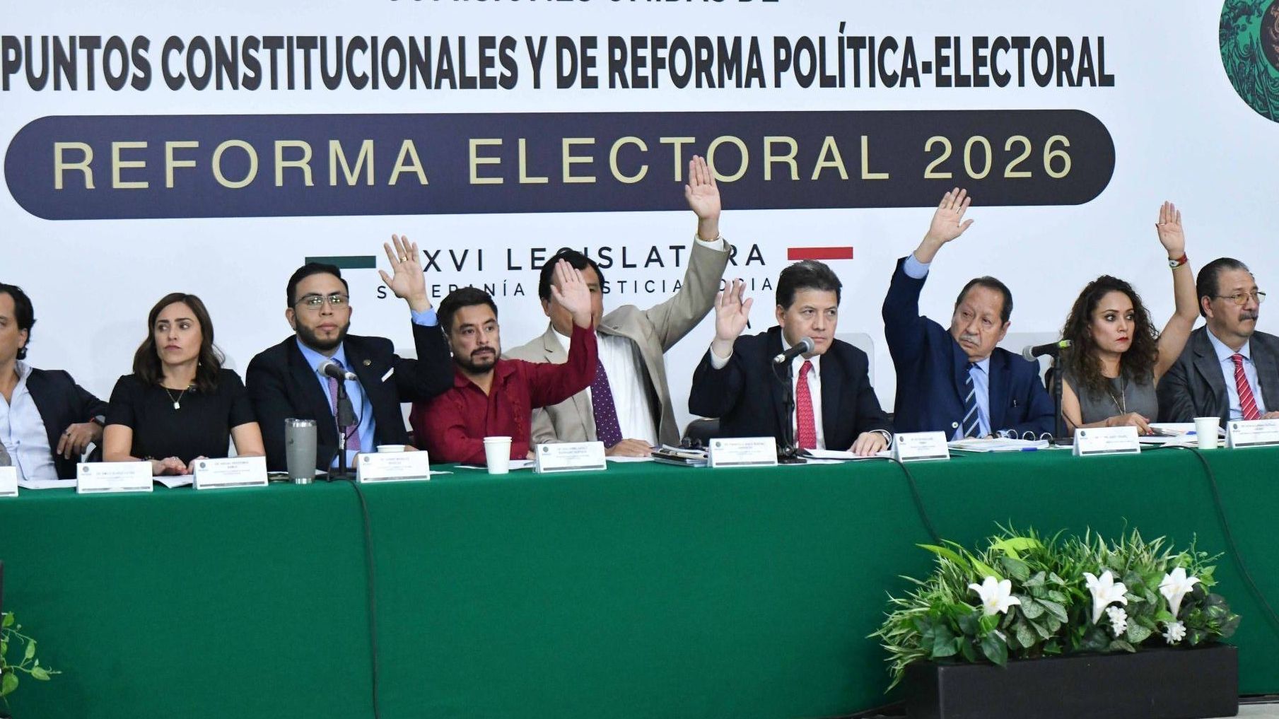 Comisiones en la Cámara de Diputados Aprueban la Reforma Electoral