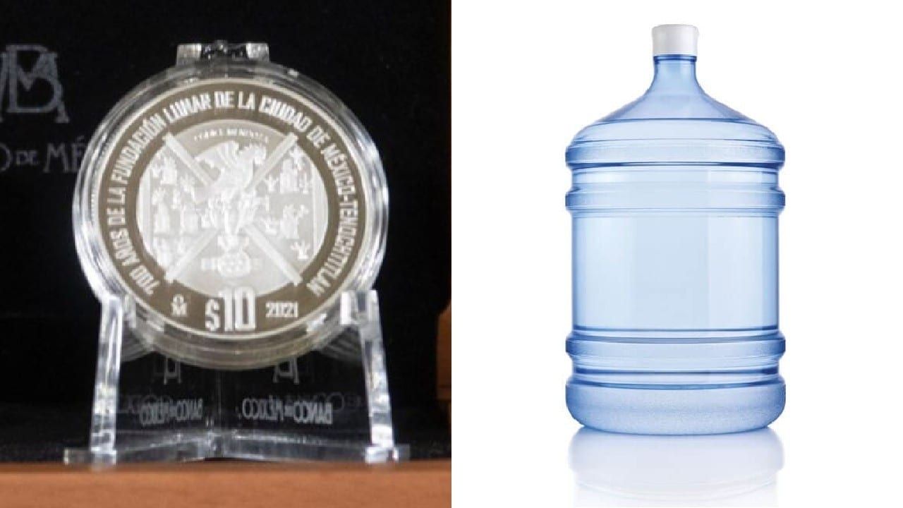 Así puedes ahorrar más de 100 mil pesos con tus monedas de 10 pesos y un garrafón