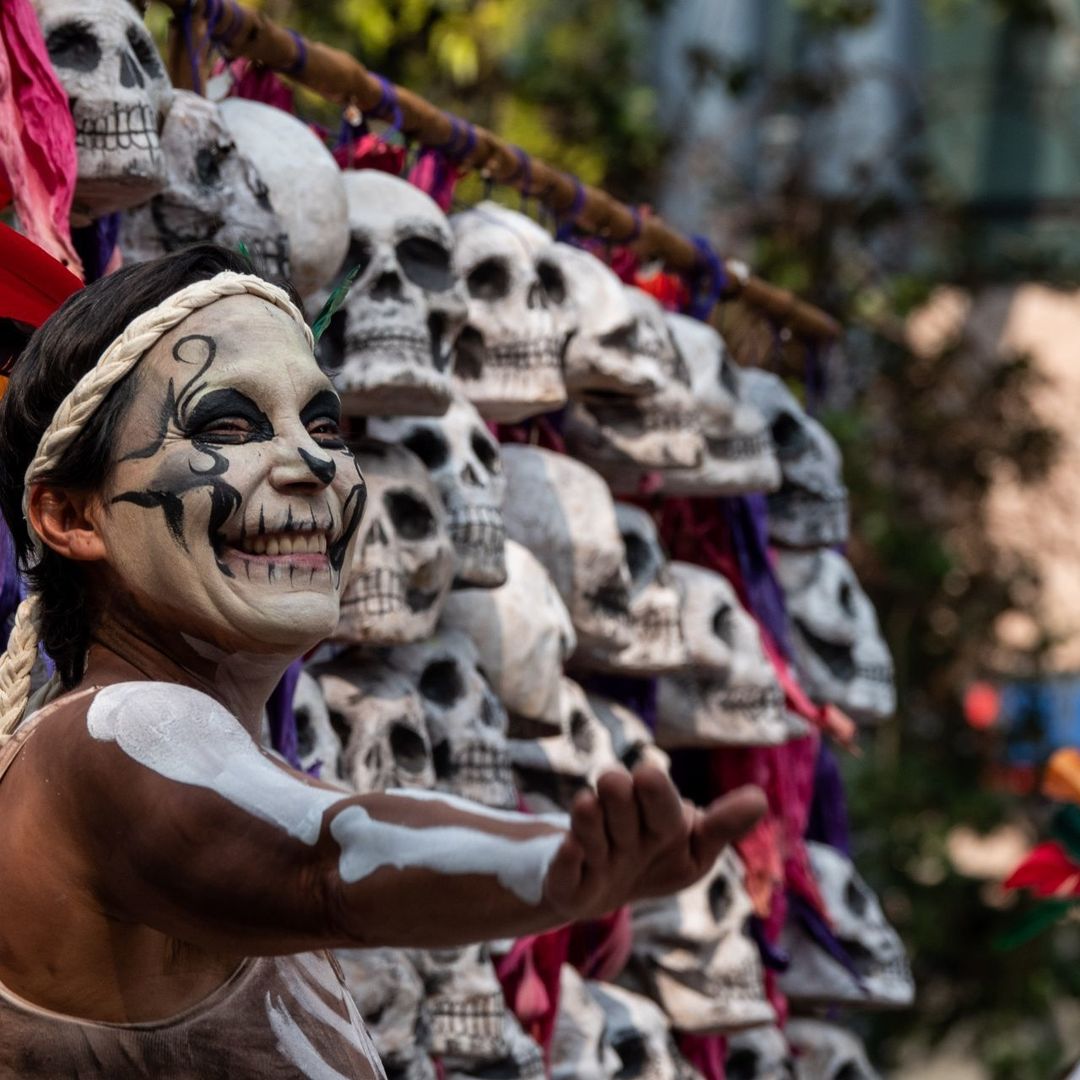 La temática del Desfile de Día de Muertos fue “México: El ombligo de la Luna". (Cuartoscuro)