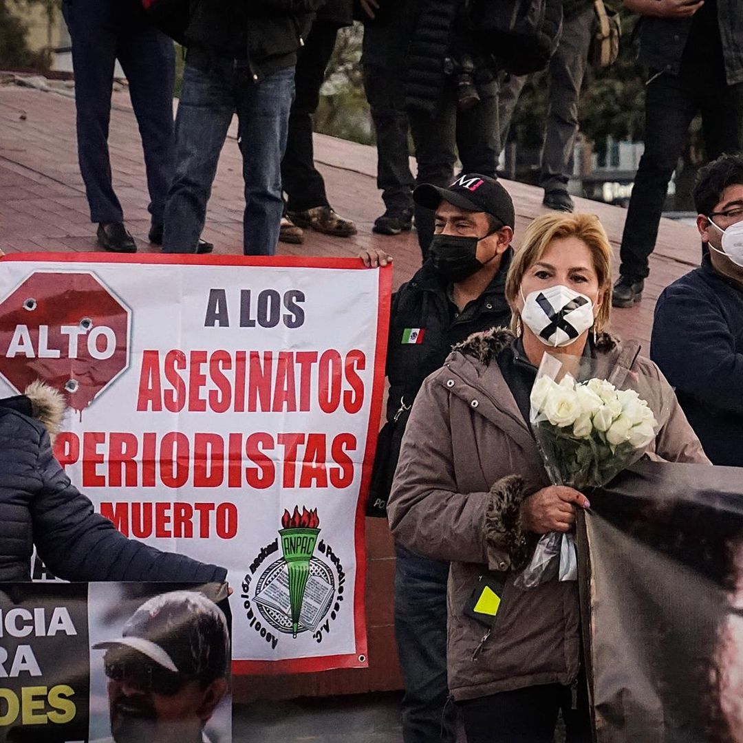 De acuerdo con organizaciones civiles, el 98% de los crímenes contra comunicadores queda impune. Fuente: EFE