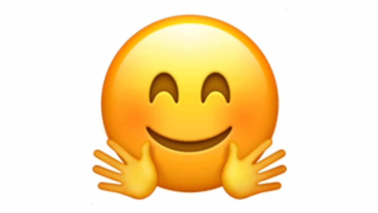 ¿Qué significa el emoji con las manos abiertas de WhatsApp?