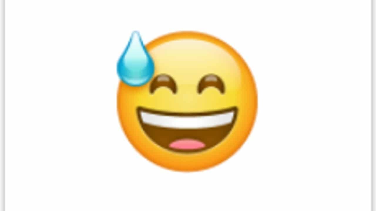 WhatsApp: Descubre el significado del emoji sonriente con una gotita y cuándo debes usarlo