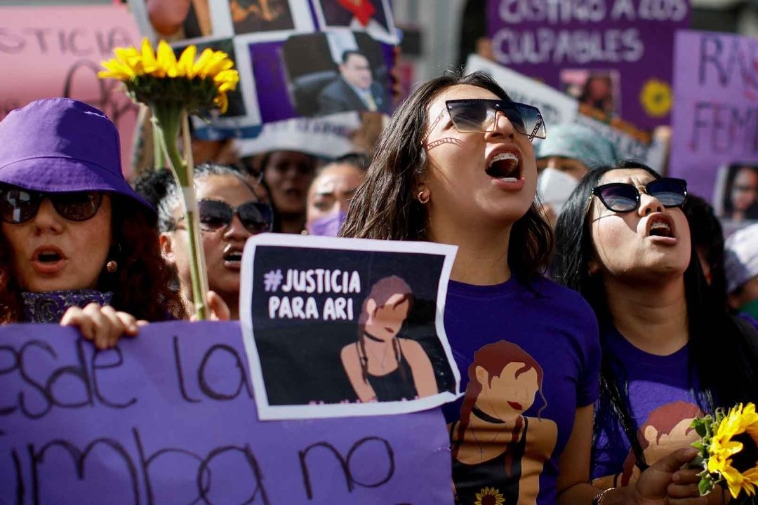 Feministas realizaron una marcha para exigir justicia por Ariadna Fernanda