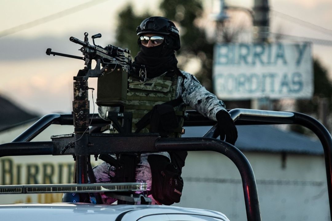 Enfrentamiento entre civiles armados y Guardia Nacional