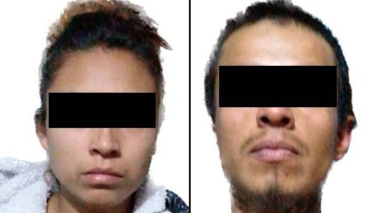 Los detenidos fueron identificados como Dulce “N” y Joel “N”