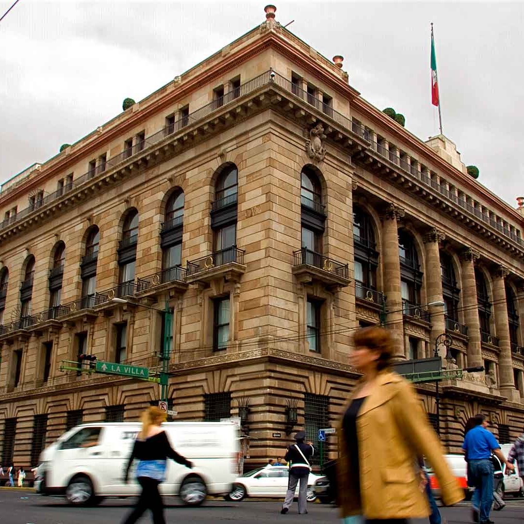 Sede del Banco de México en la CDMX.
