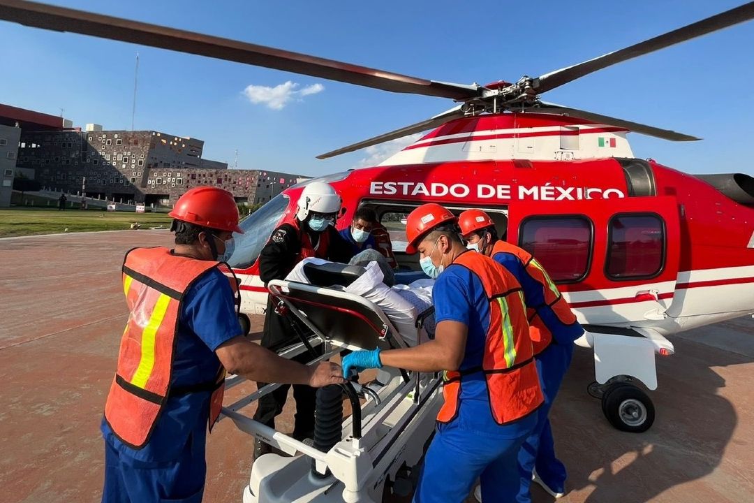 Los heridos son atendidos en diferentes hospitales de la Zona Metropolitana del Valle de México