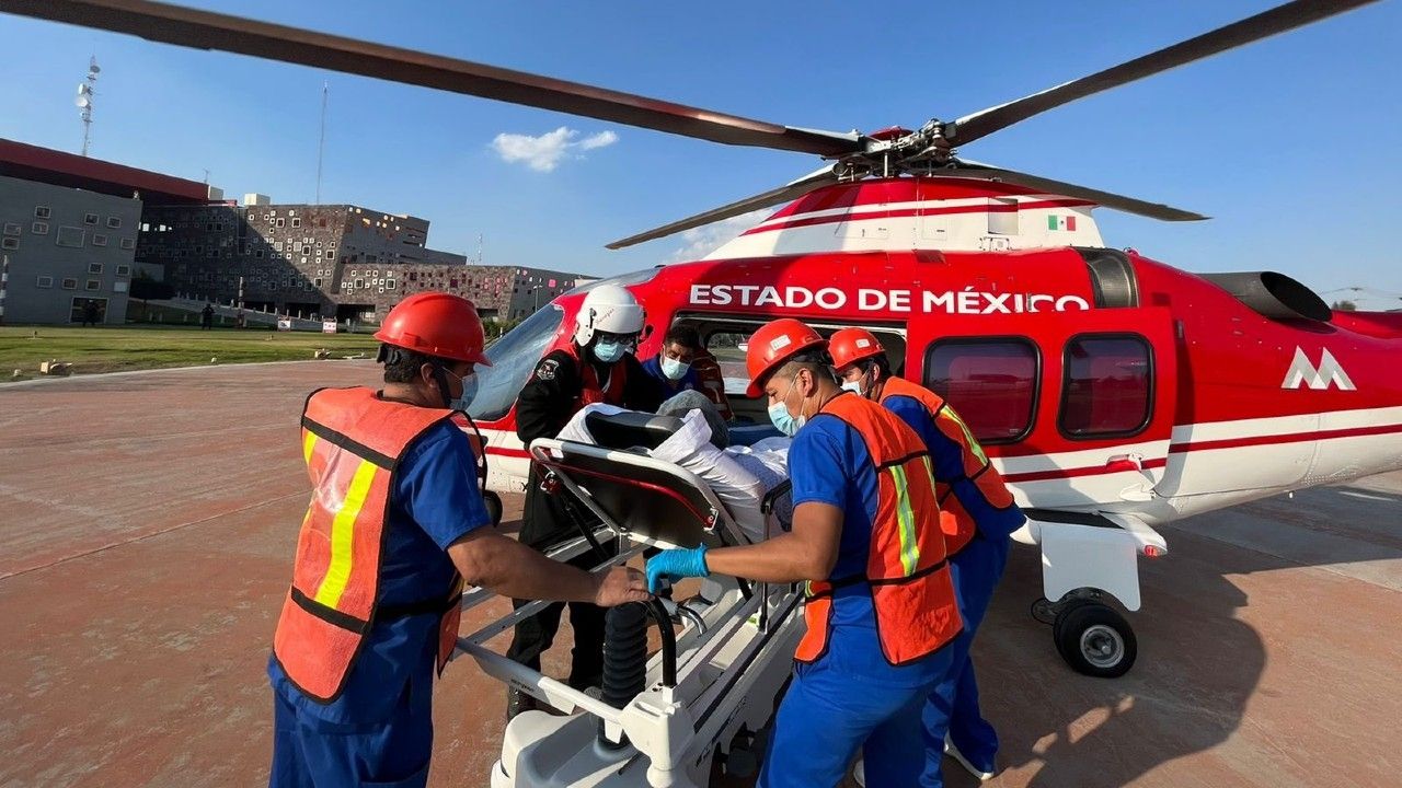 Los heridos son atendidos en diferentes hospitales de la Zona Metropolitana del Valle de México