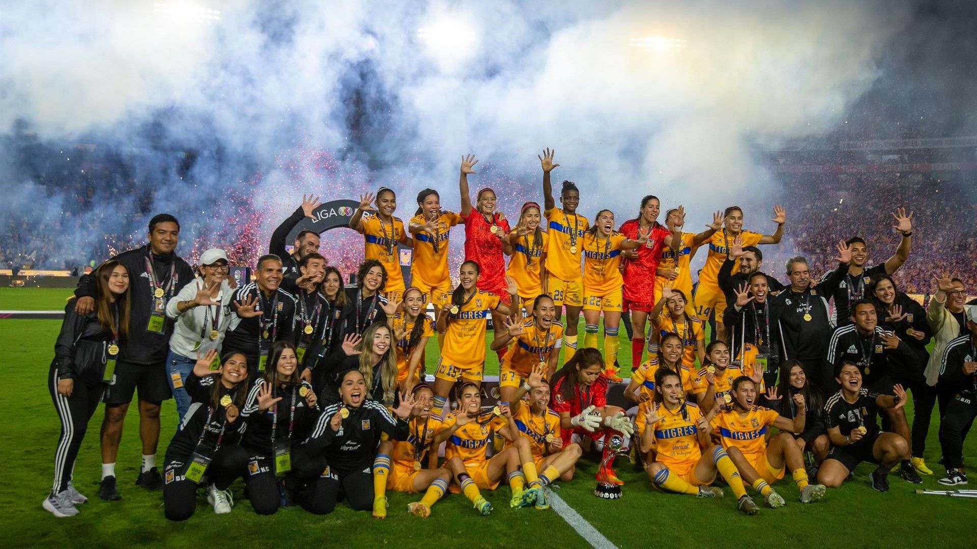 Tigres conquista su quinto título en futbol femenil