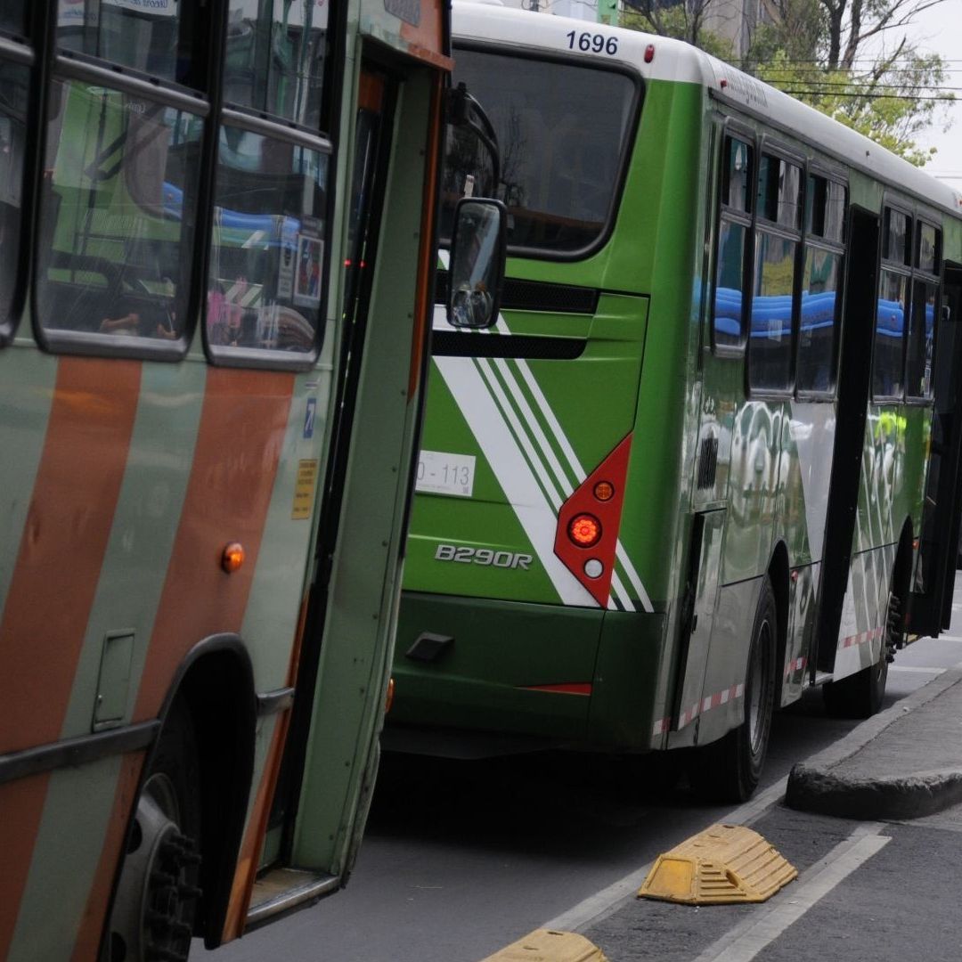 Unidades de la Red de Transporte de Pasajeros (RTP) en la Ciudad de México
