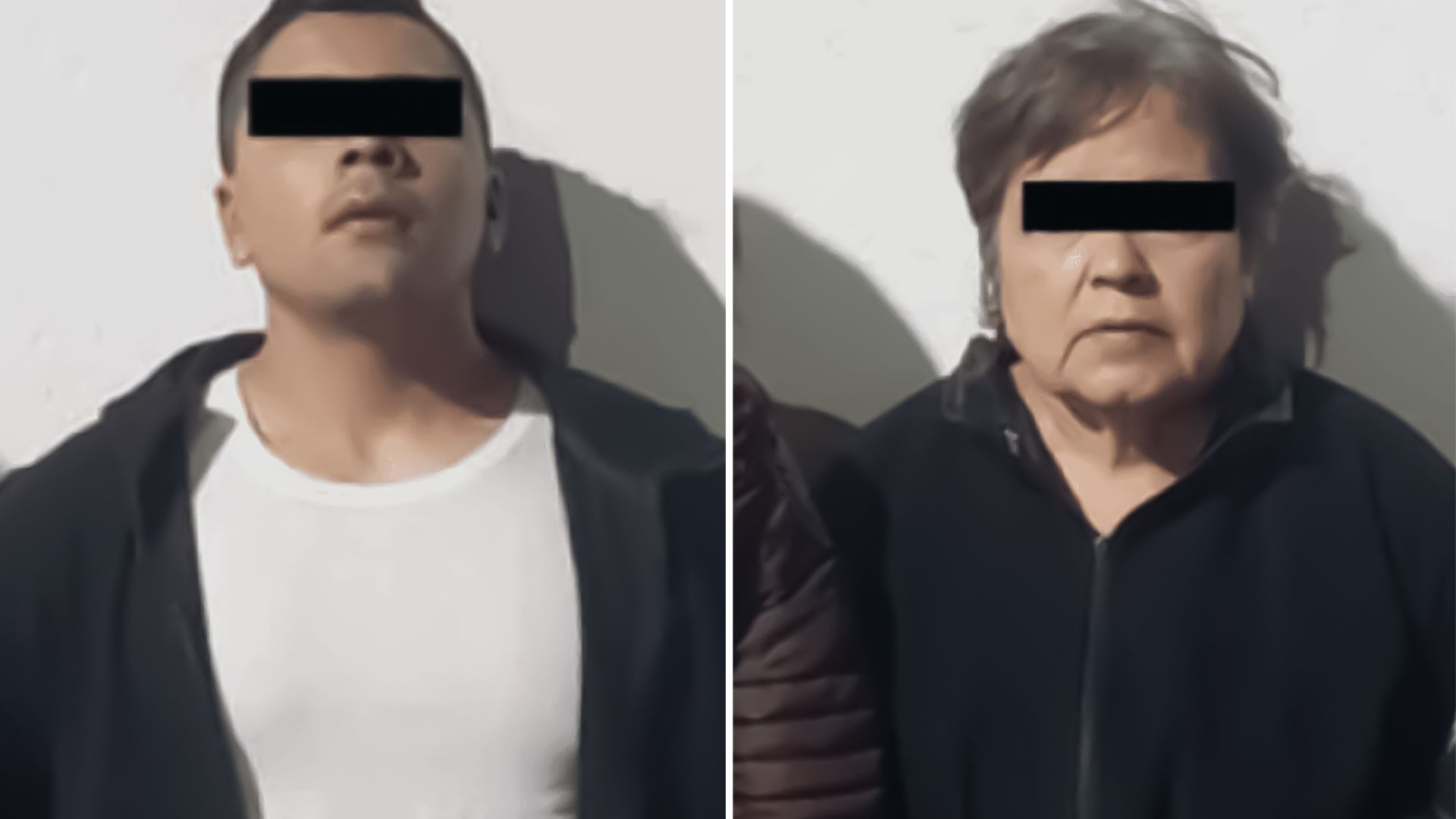 Alexis "N" y su mamá María Isabel "N" fueron detenidos por autoridades mexiquenses
