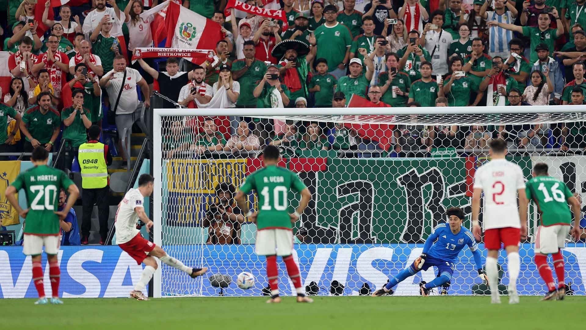 México Empata con Polonia en su Debut en Qatar 2022