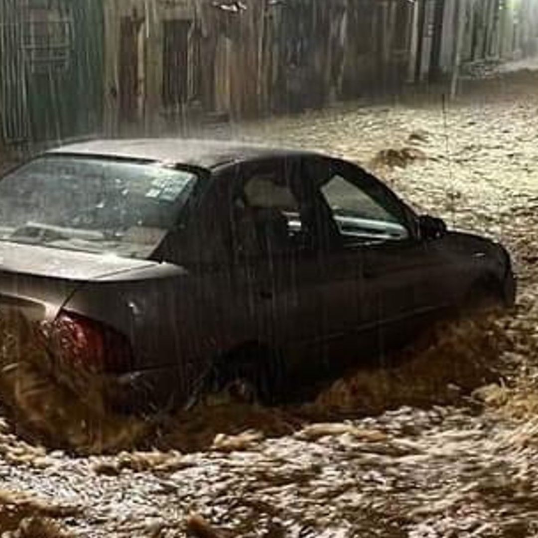 Fuertes lluvias en Teapa, Tabasco, provocan inundaciones