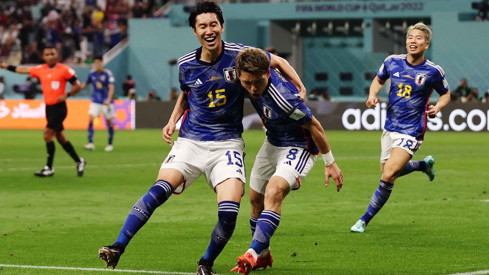 Japón vence a Alemania en su debut mundialista