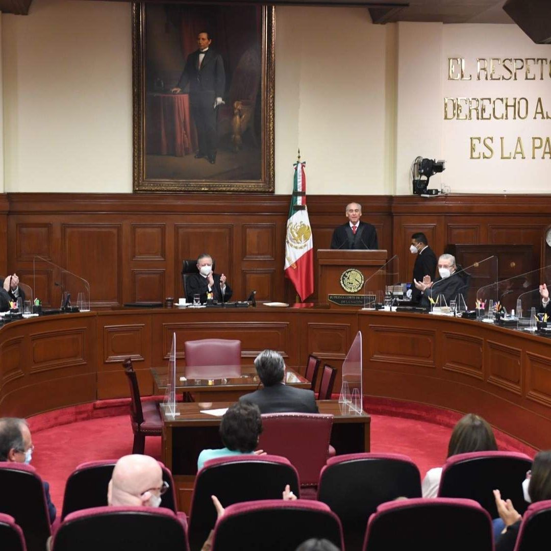 El Pleno de la Suprema Corte en discusión