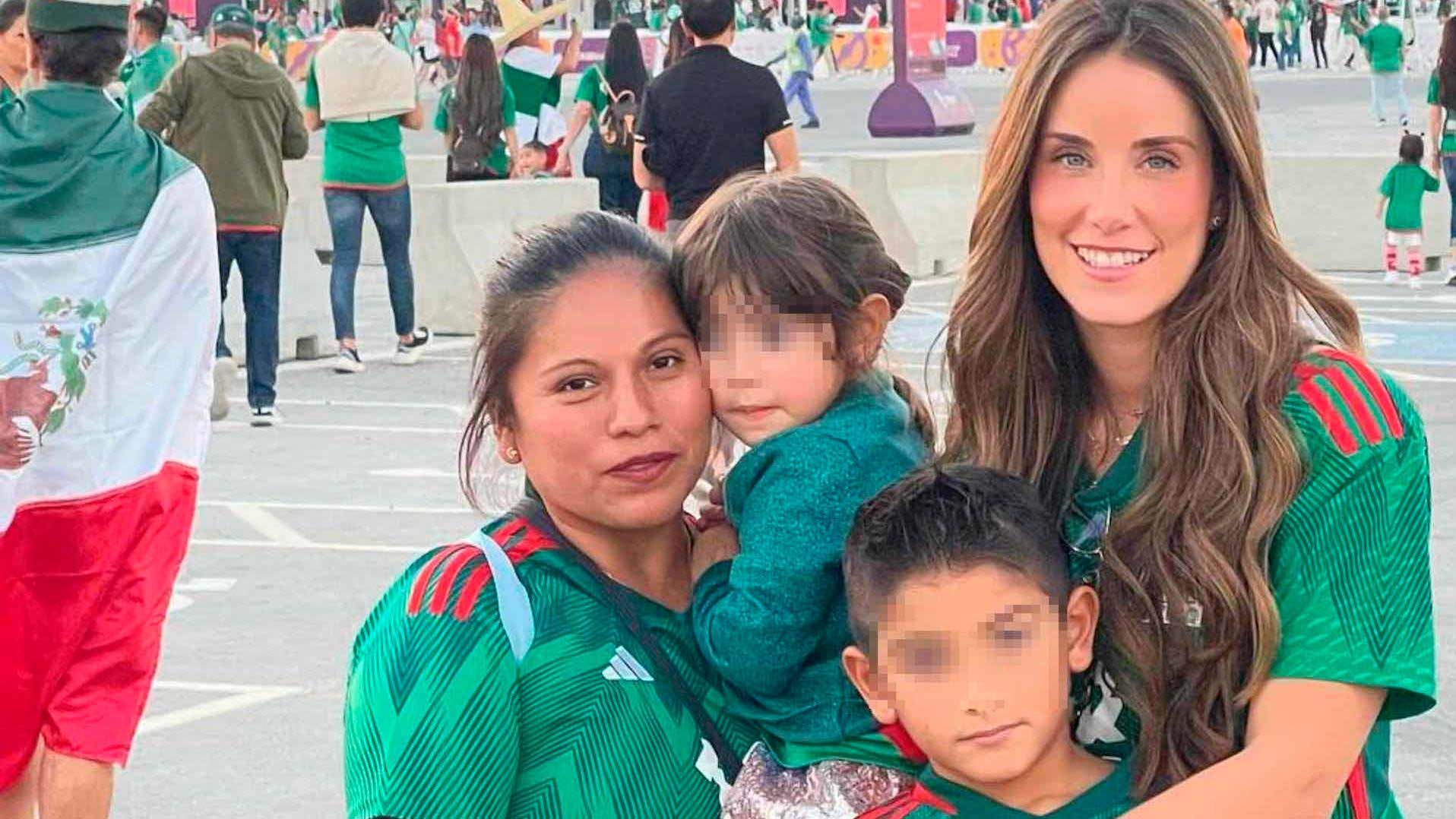 Critican a Esposa de Andrés Guardado por llevar Niñera a Qatar