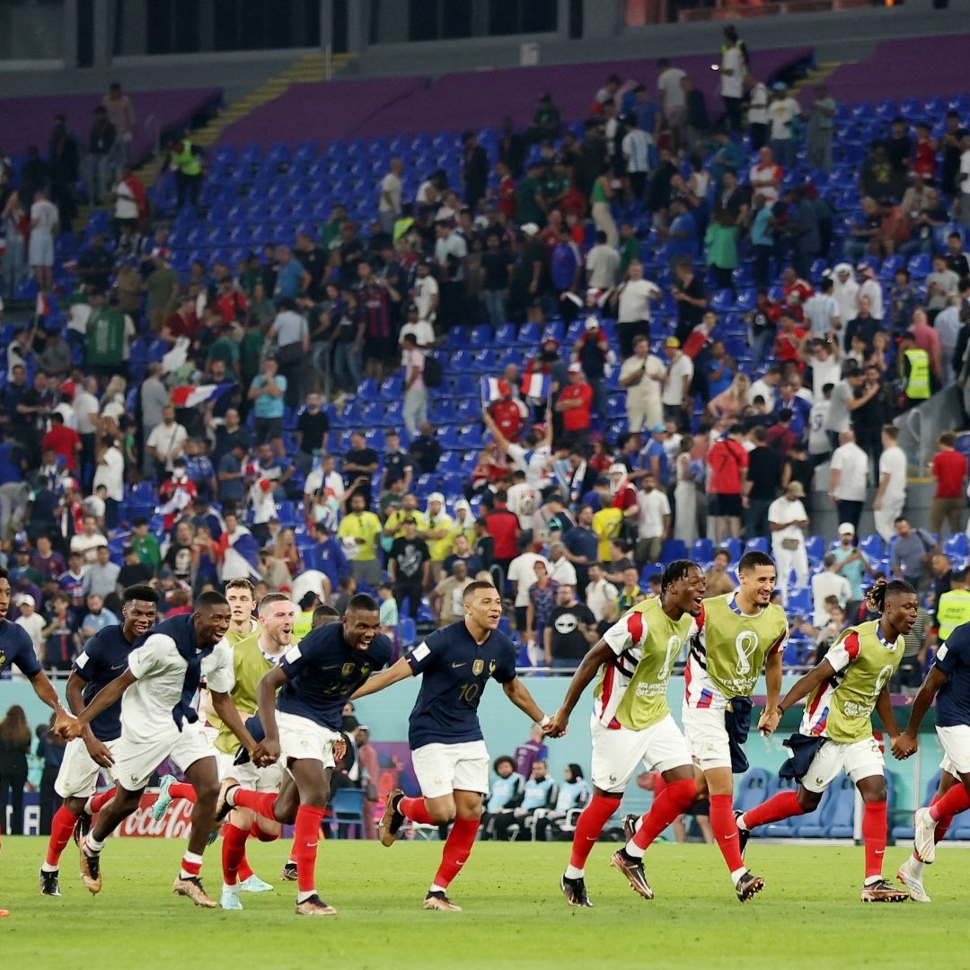 Francia se ubica en la primera posición del grupo D en el Mundial de Qatar