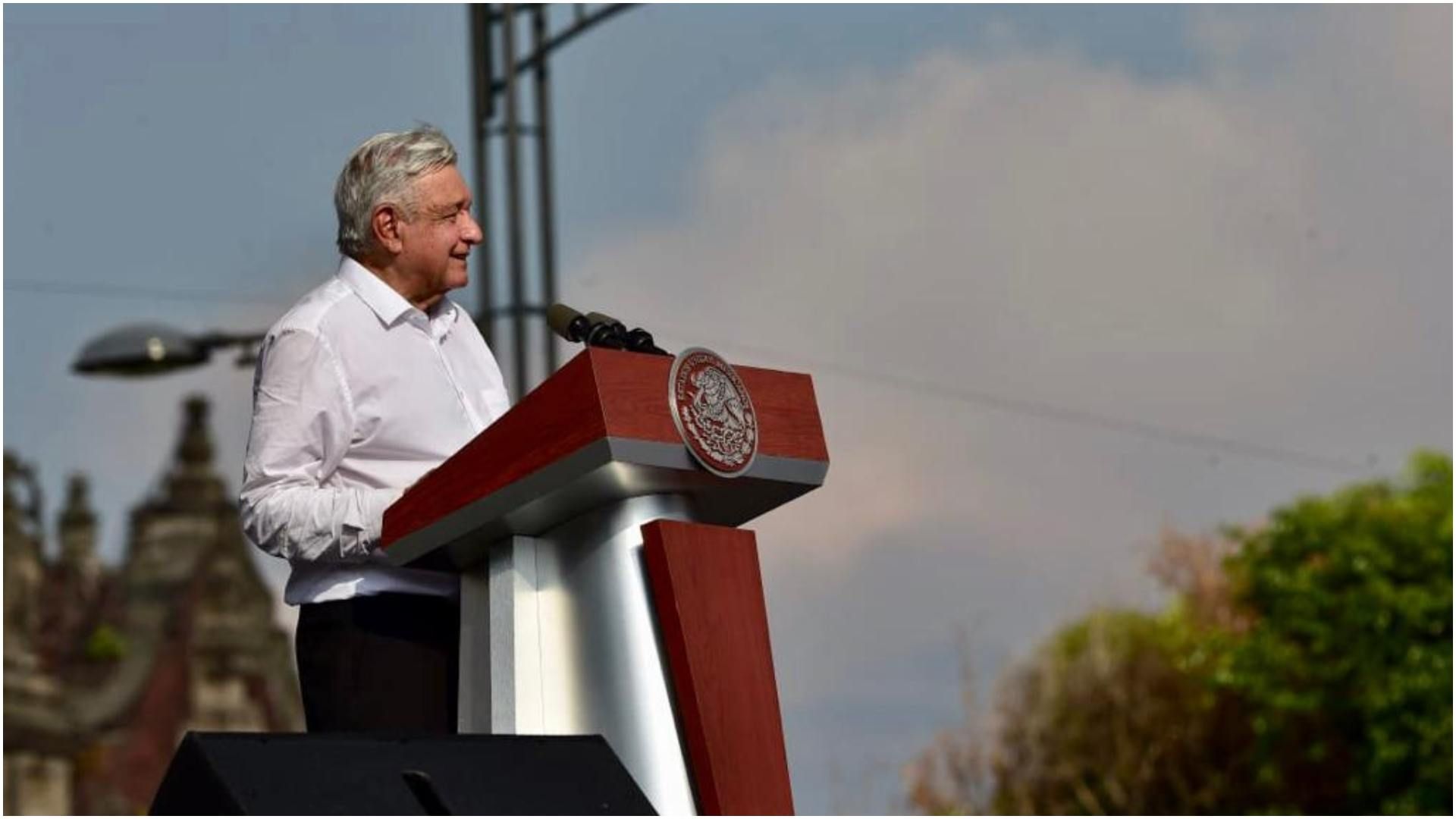AMLO dio su informe de gobierno en el Zócalo