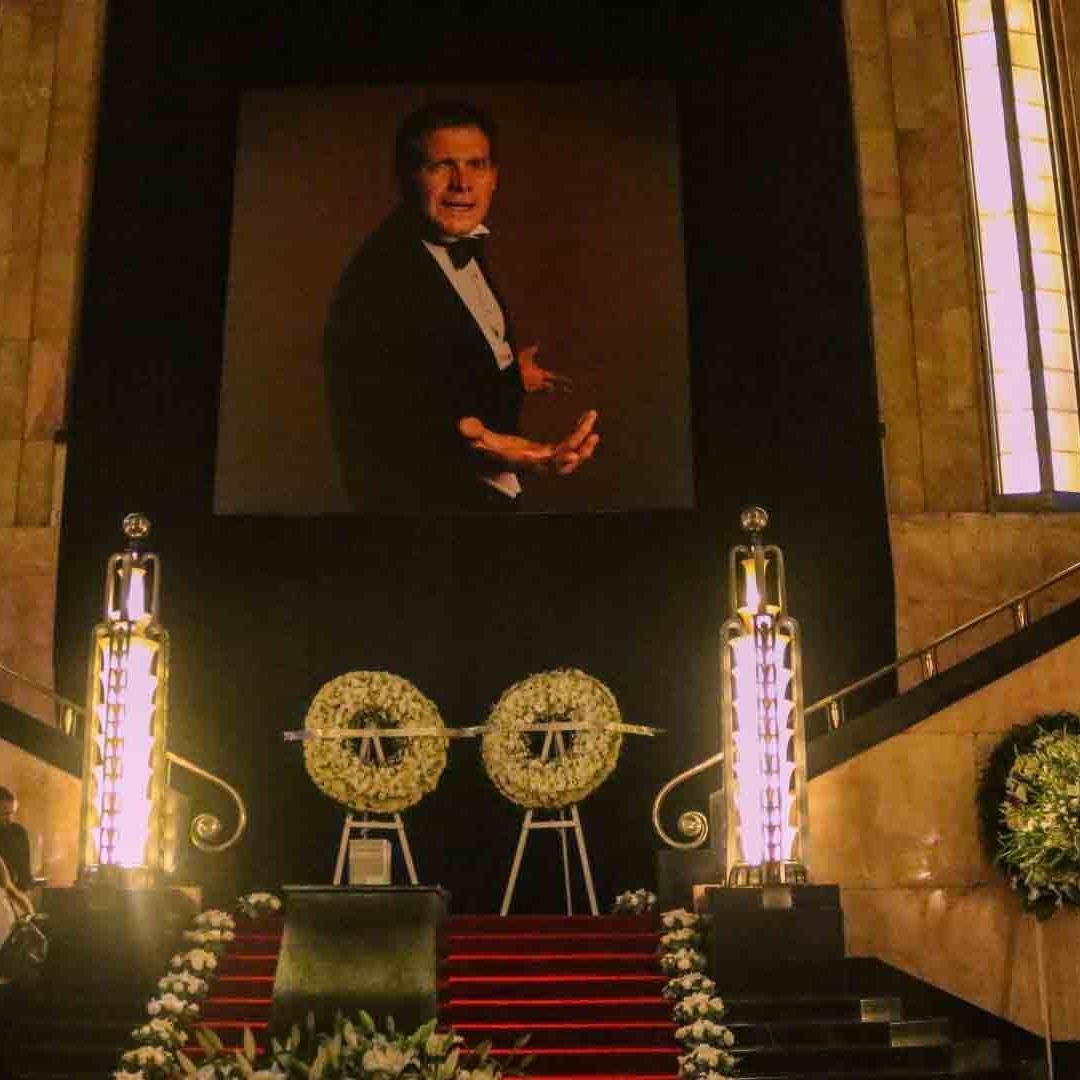 Emotiva Despedida a Héctor Bonilla, en Bellas Artes