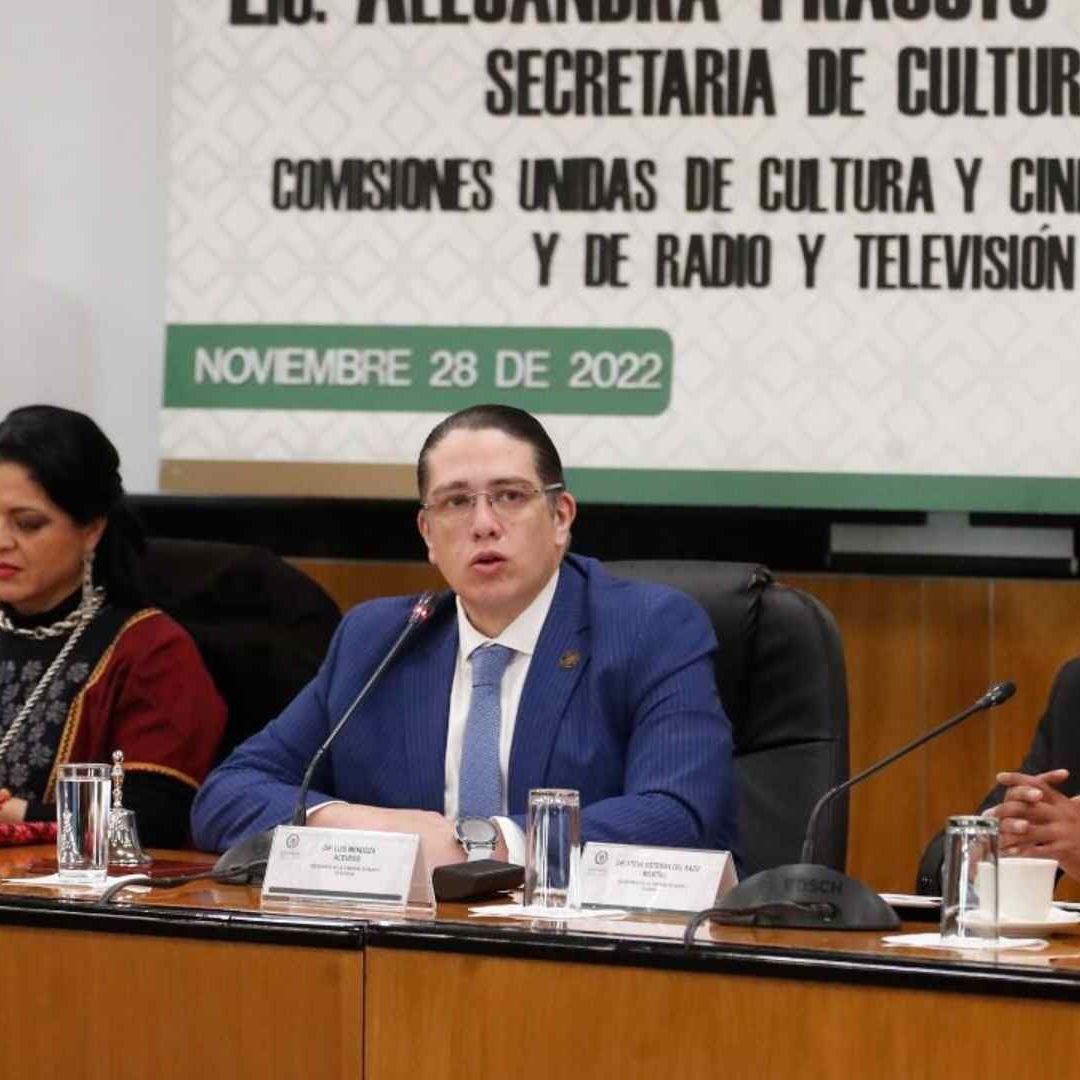 La secretaria de Cultura, Alejandra Frausto, comparece en Cámara de Diputados