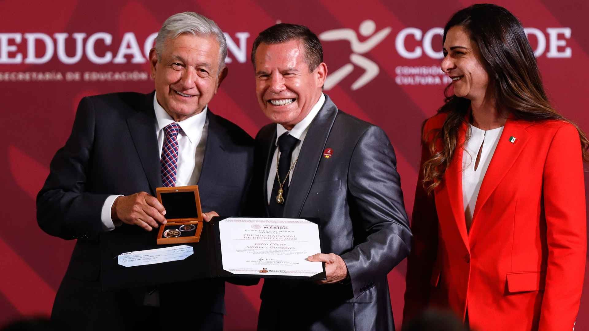 La ceremonia fue presidida por el presidente Andrés Manuel López Obrador