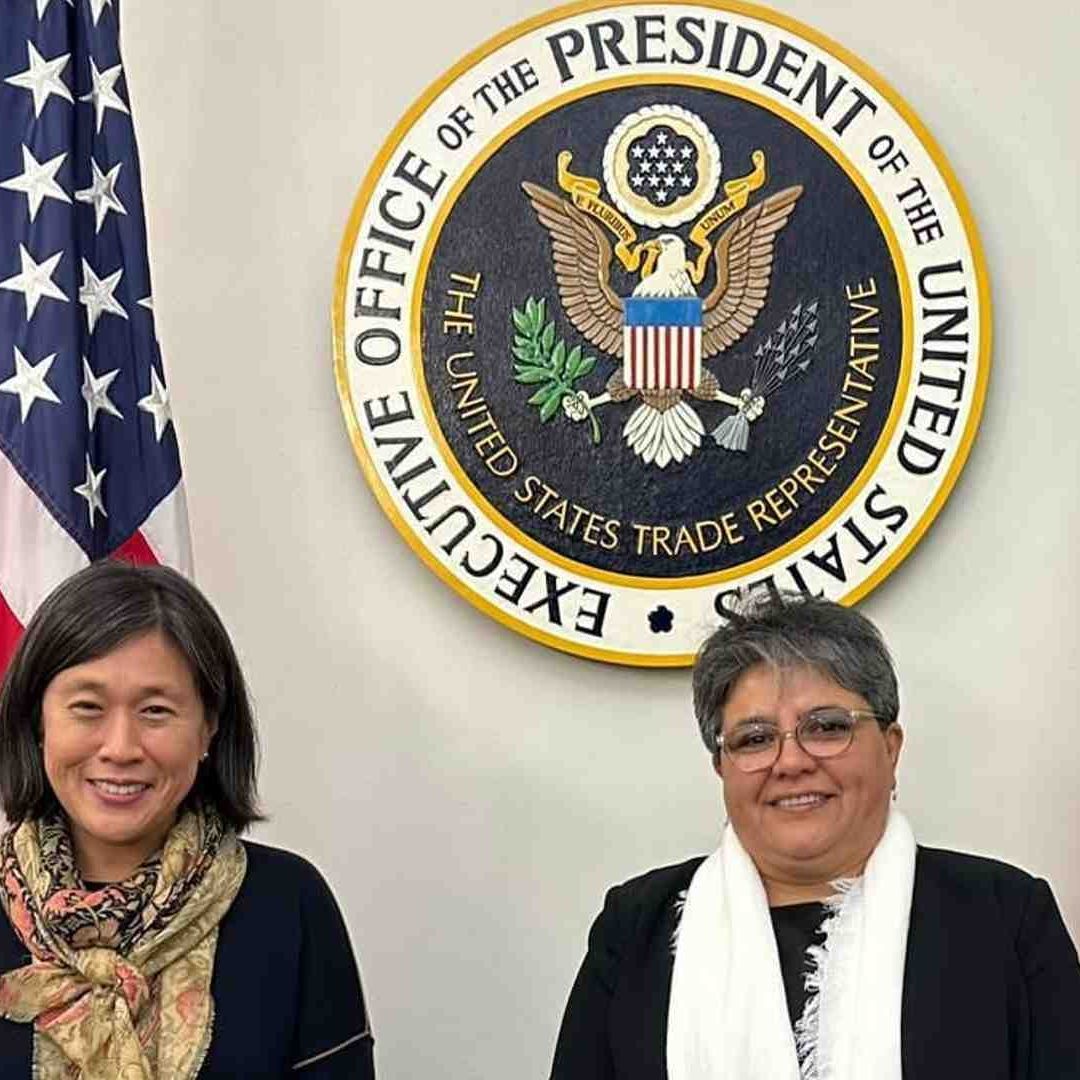 Raquel Buenrostro encabezó a la delegación mexicana durante las negociaciones