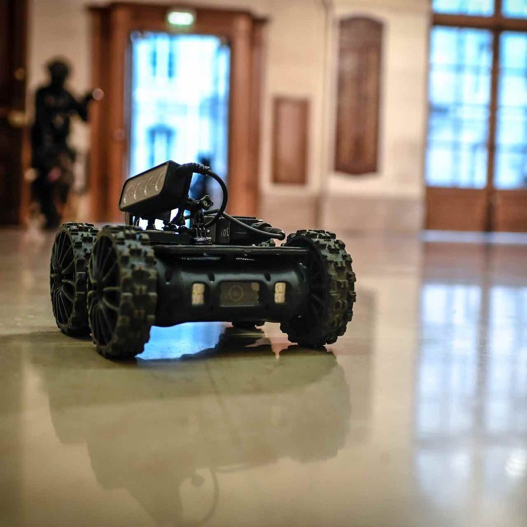 Robot de reconocimiento empleado por las autoridades de Francia