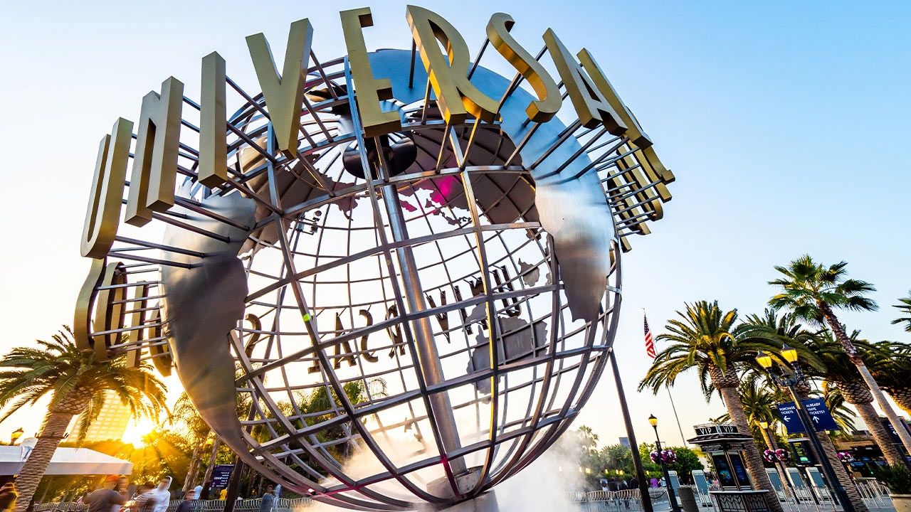 Escultura de Universal Studio en Los Ángeles, California