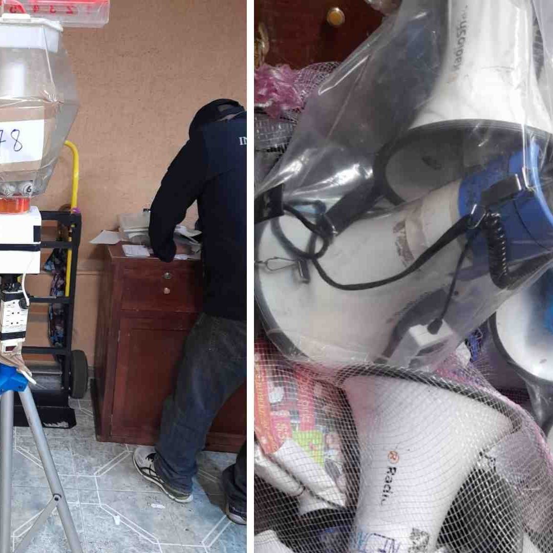 La FGR realizó un operativo en un inmueble en Toluca