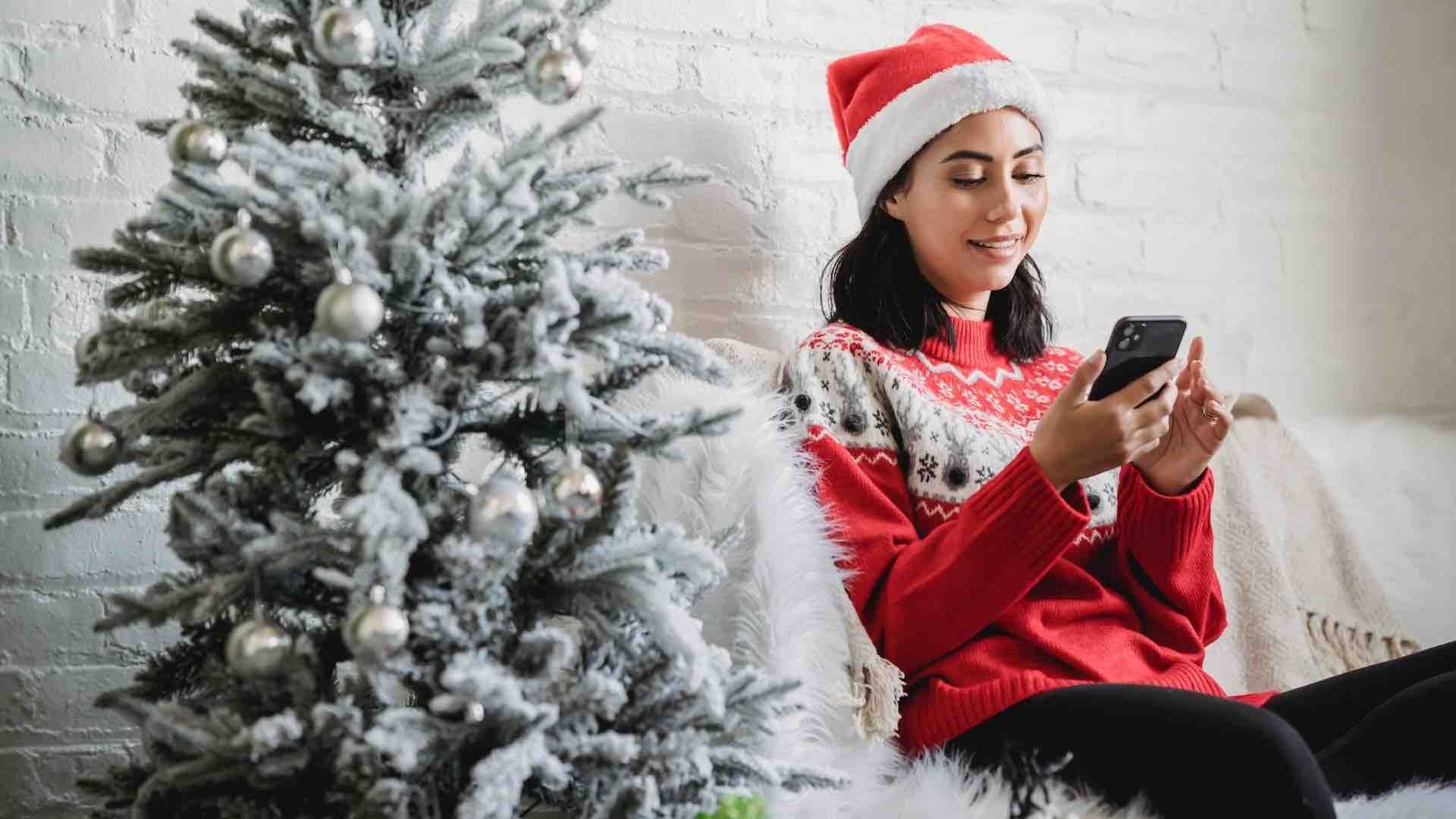 WhatsApp cuenta con un modo navideño