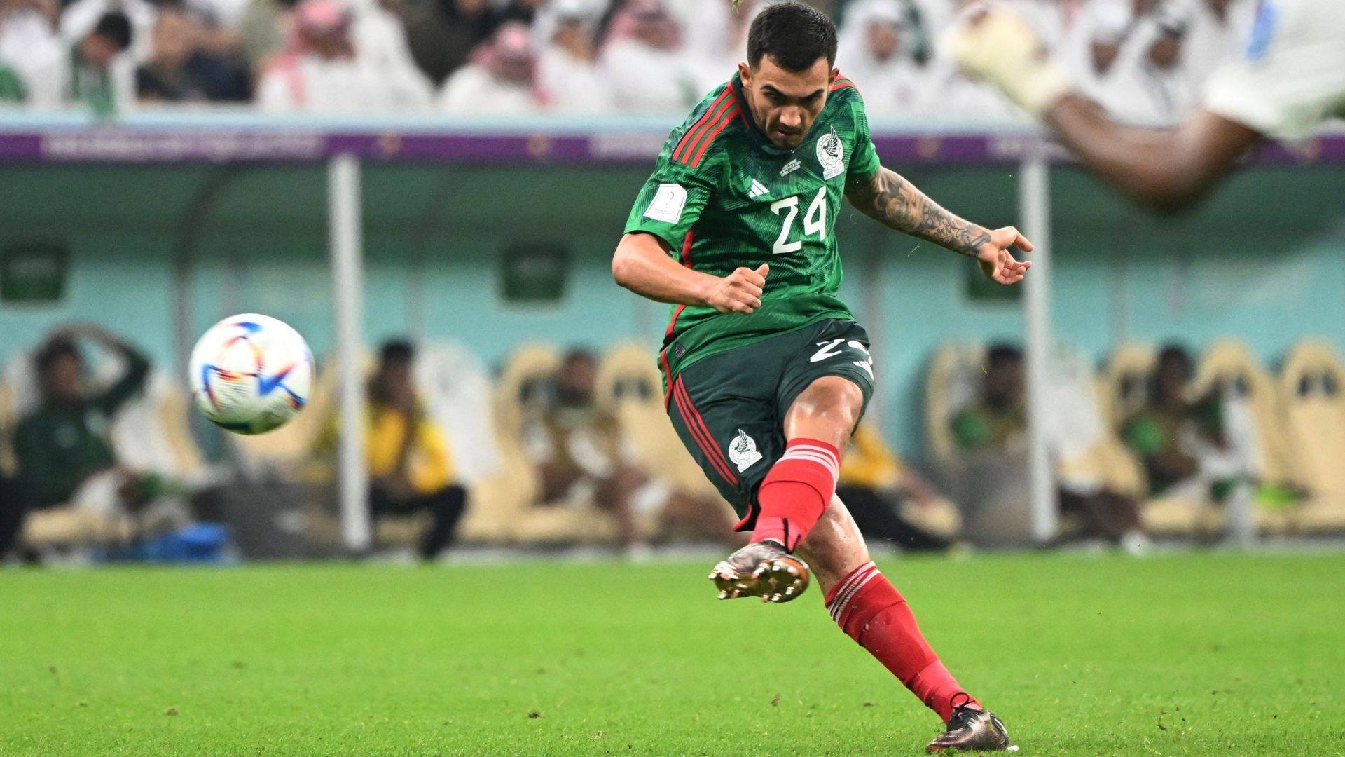 Luis Chávez, autor del gol más potente de Qatar 2022