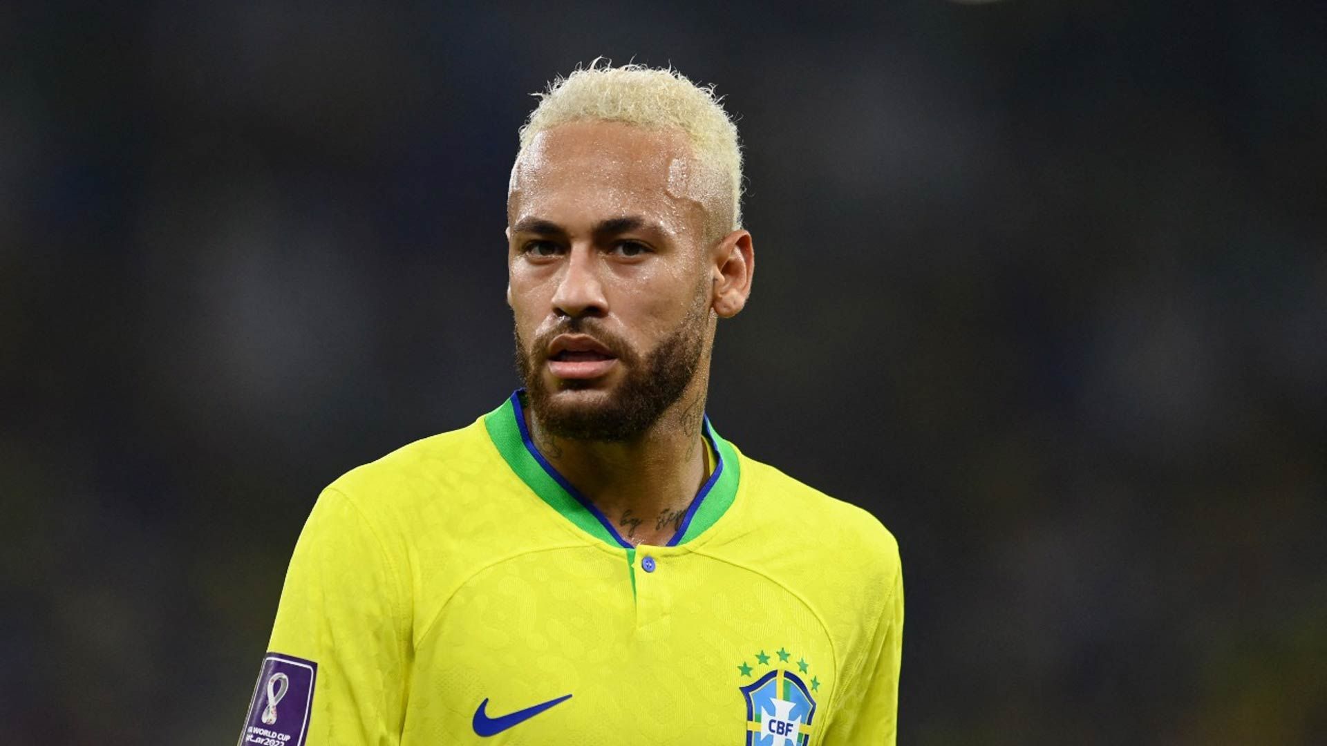 Neymar Jr. durante uno de los partidos de la Selección de Brasil