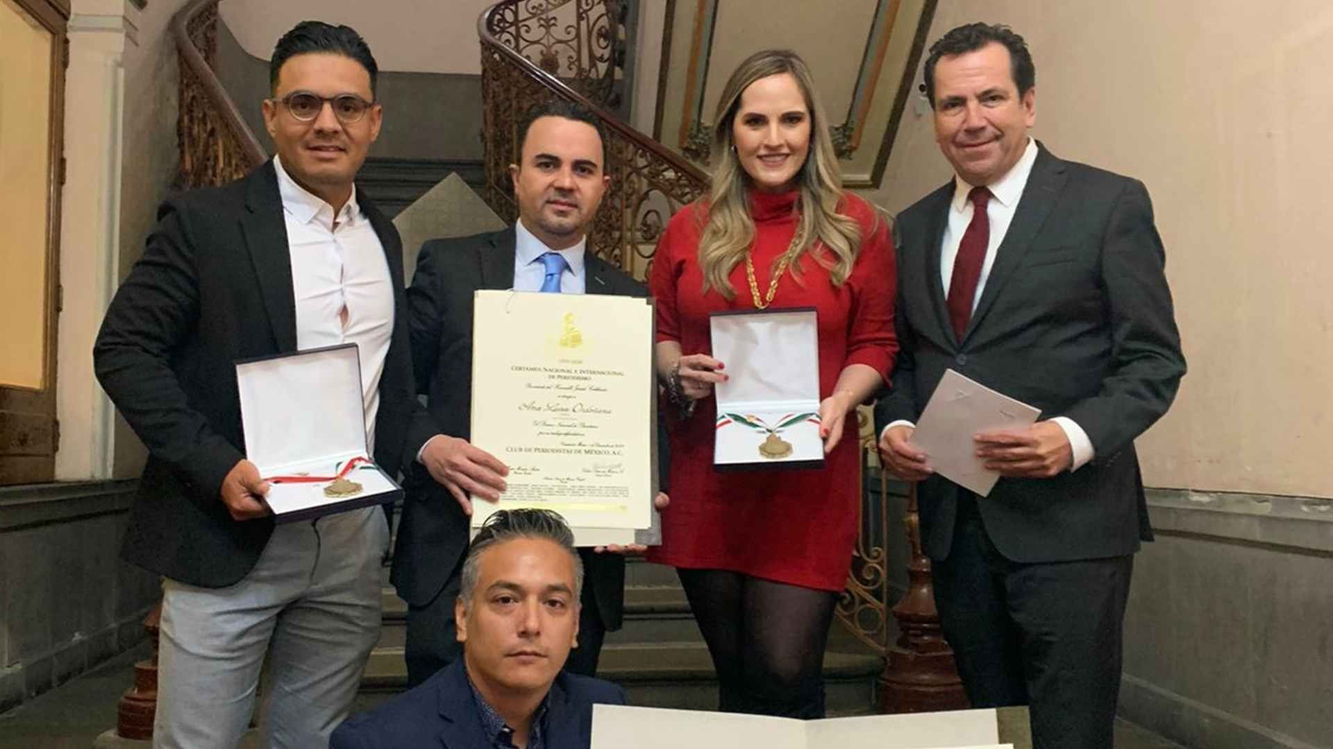 Galardonados en Certamen Nacional de Periodismo