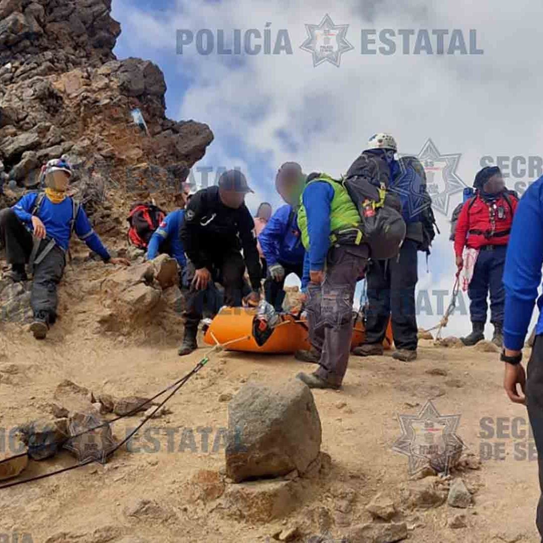 La turista se encontraba en las faldas de los volcanes Popocatépetl e Iztaccíhuatl