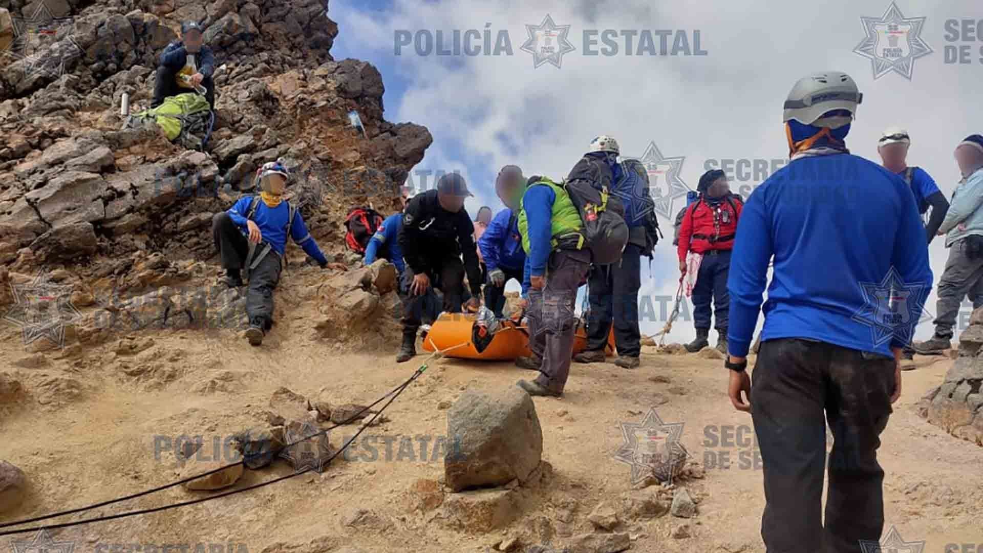 La turista se encontraba en las faldas de los volcanes Popocatépetl e Iztaccíhuatl