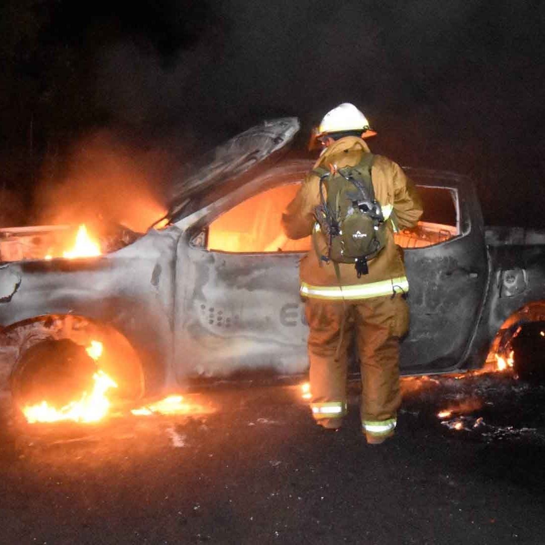 Tras el enfrentamiento, cinco policías resultaron lesionados