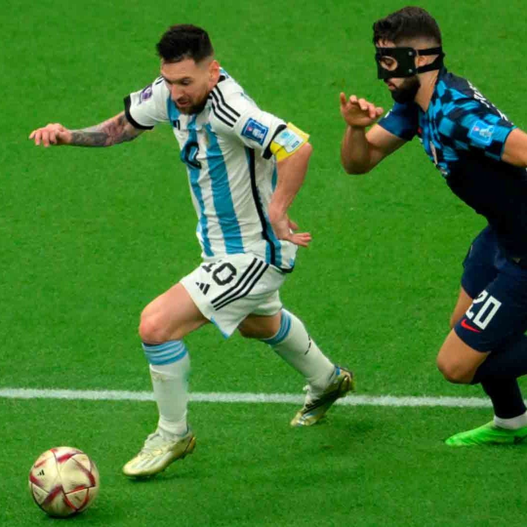 Lionel Messi empata a Lothar Matthäus como jugadores con más partidos en Mundiales