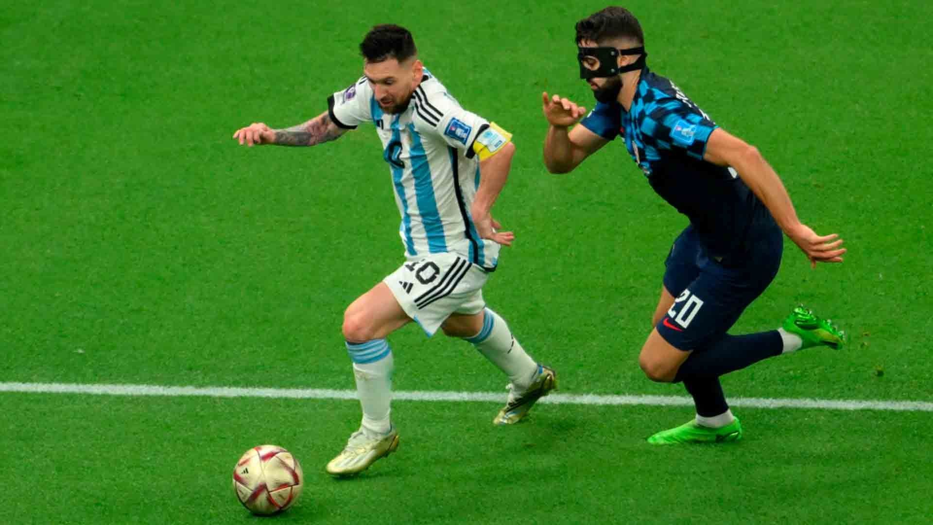 Lionel Messi empata a Lothar Matthäus como jugadores con más partidos en Mundiales