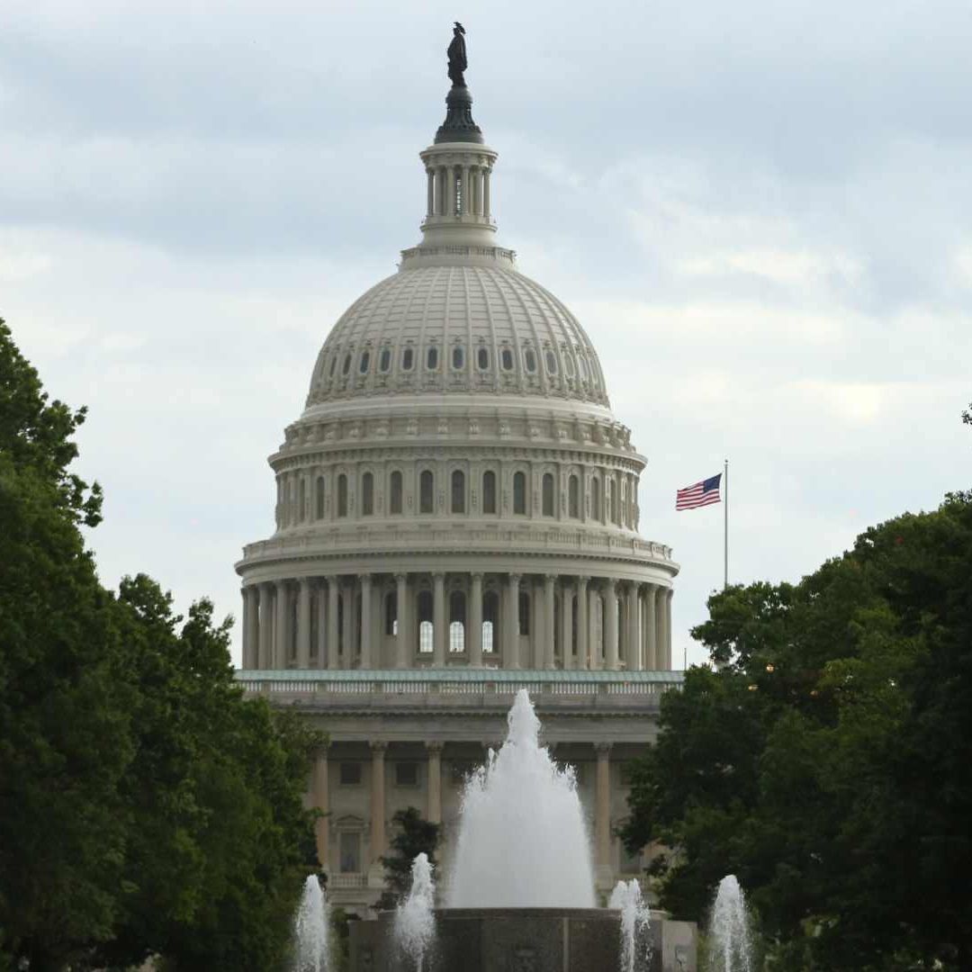 El Capitolio en Washington, Estados Unidos