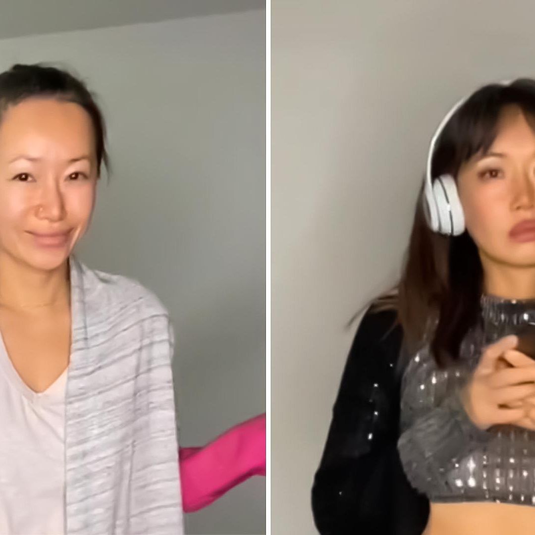 Madres se transforman en sus hijas para reto viral de TikTok